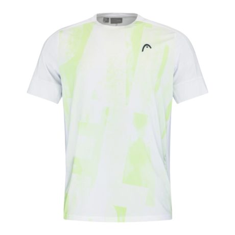 Head Padel Tech T-shirt White/Lightgreen - OLD