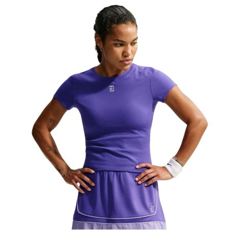 Nike Court Advantage Women Dri-FIT T-shirt Dark Iris